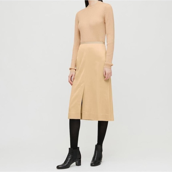 Uniqlo satin midi skirt NWT - Picture 6 of 12